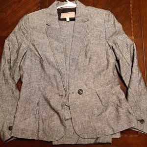 Banana Repubic gray suit